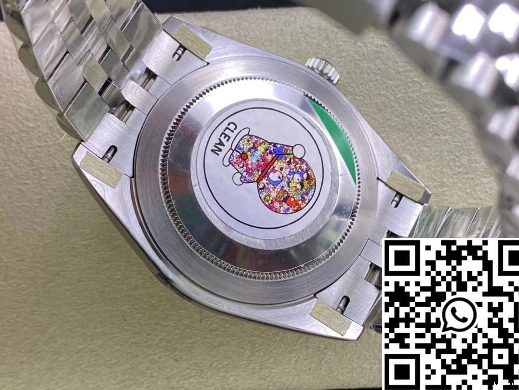 M126334-0004 Clean Datejust Silver Rolex Factory Dial 0305